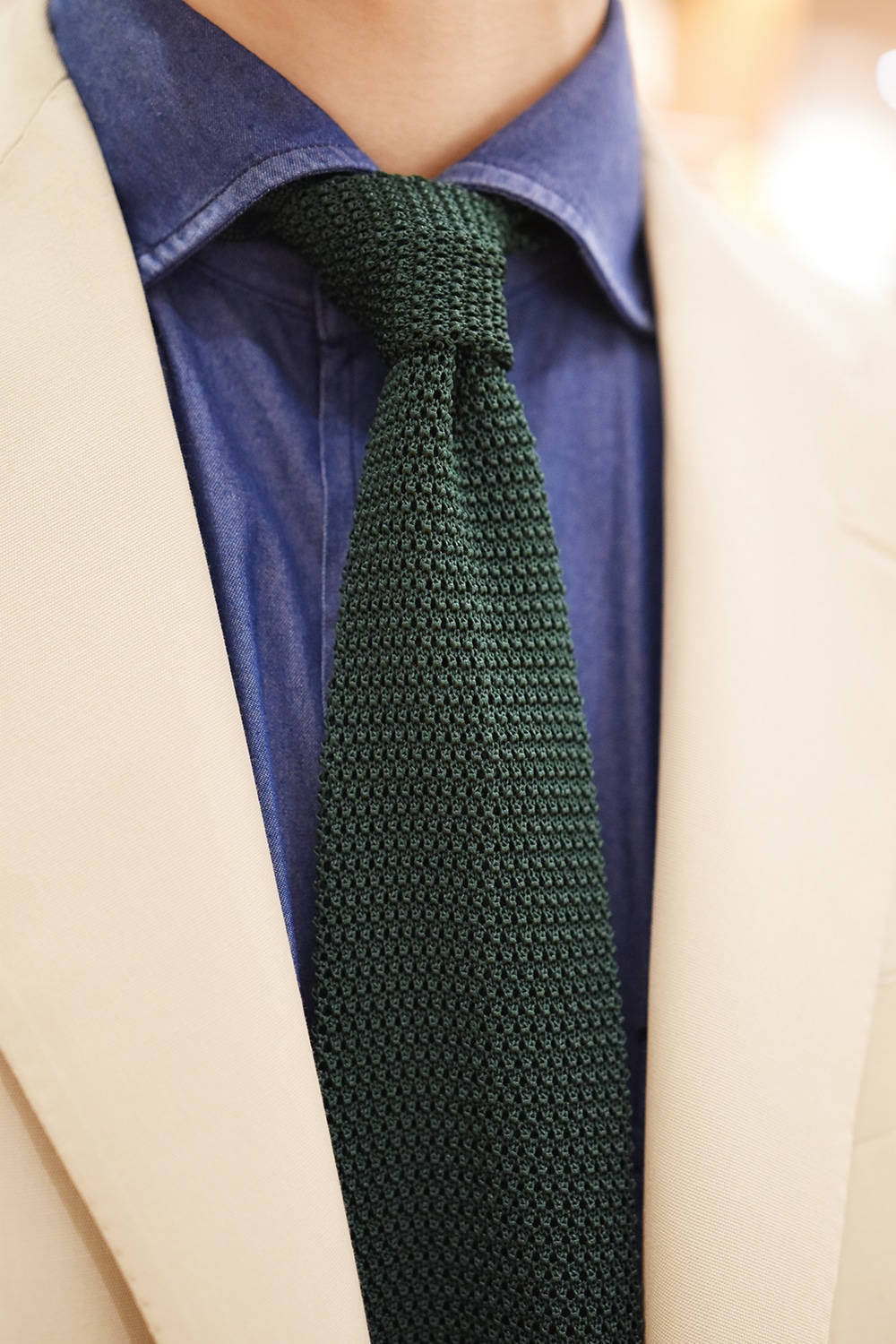 Sozzi Knit tie 夏季針織領帶